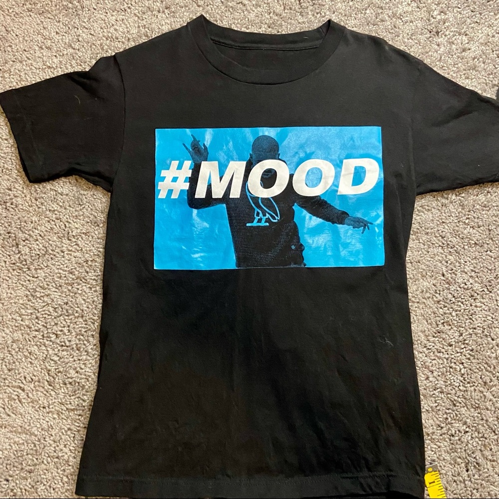 Drake Concert T shirt Black Blue Mood